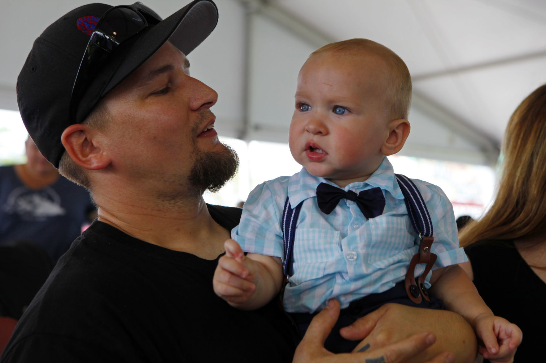 Cutest baby contest at the Porter County Fair